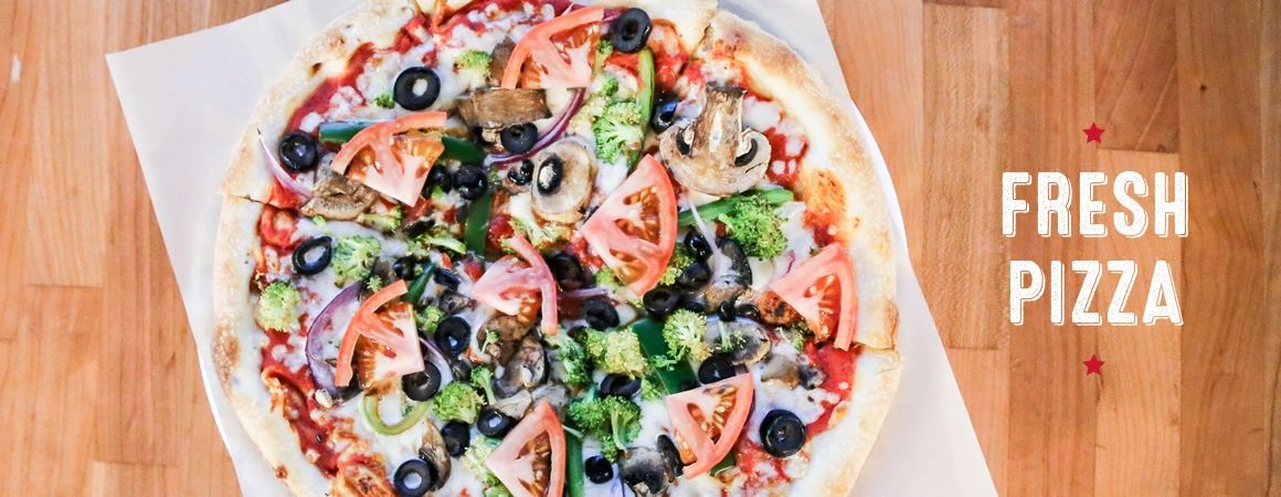 Veggie pizza